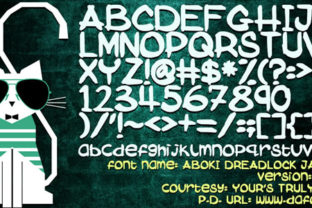 Aboki Dreadlock Jam Suya: The Bold Typeface for Scroll-Stopping Marketing