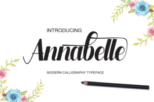 Annabelle: A Modern Script Font for Makers