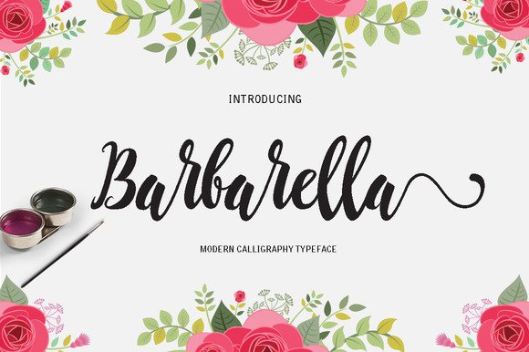 Barbarella: The Perfect Script Font for Crafters