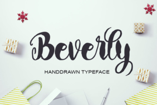 Beverly: A Modern Handdrawn Typeface for Web Design