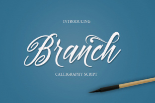 Branch Typeface for Editorial Design