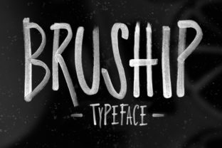 Bruship: The Handdrawn Font for Crafters