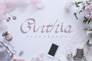 Cinthia: A Script Font for Elegant Branding