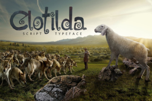 Clotilda: A Whimsical Script Font for Crafters