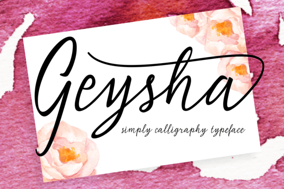 Geysha Font: Elevating Web Design with Handwritten Style