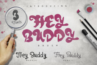 Hey Buddy Font: A Stylish Typeface for Branding