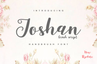 Joshan Brush: A Hand-Painted Typeface for Authentic Branding
