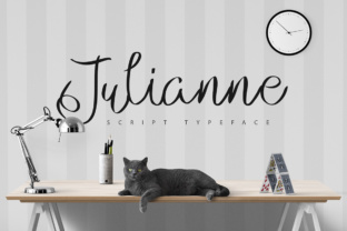 Julianne: A Fluid Handwritten Font for Editorial Design