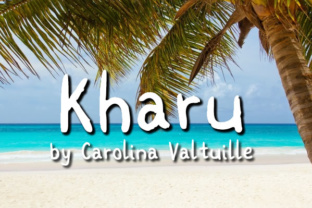 Kharu: A Handwritten Font for Digital Design