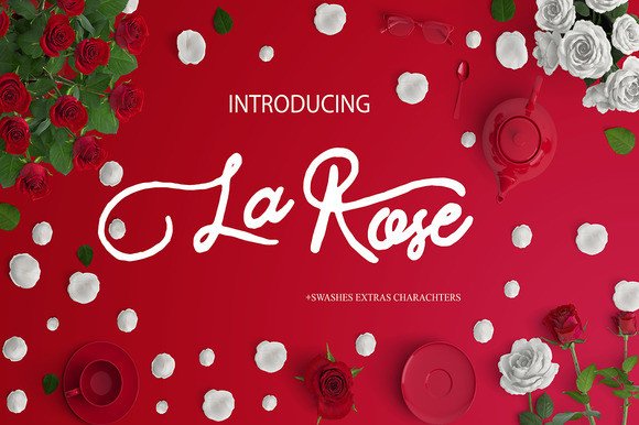 La Rose: A Playful Script Font for Branding
