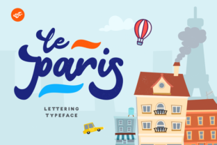 Le Paris Font: The Perfect Hand-Lettered Typeface for Crafters