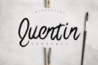 Quentin Font: A Smooth Script for Crafters