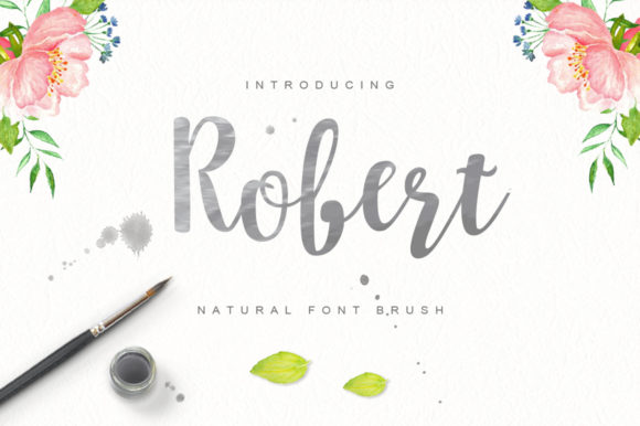 Robert: A Hand-Painted Typeface for Editorial Design