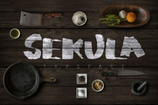 Sekula Font: Bold Hand-Painted Type for Marketers