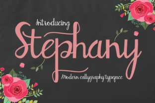 Stephany Font Review for Campaign Design