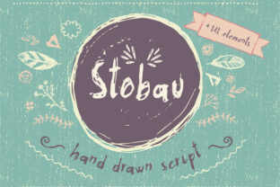 Stobau: The Rustic Font That Stops the Scroll
