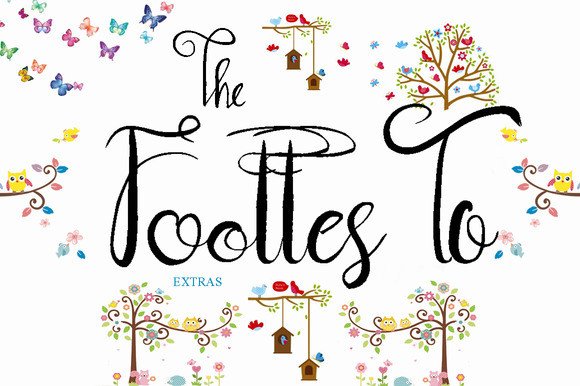 The Foottes To: A Script Font for Editorial Design