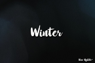 Winter Brush: A Modern Script Font for Bold Campaigns